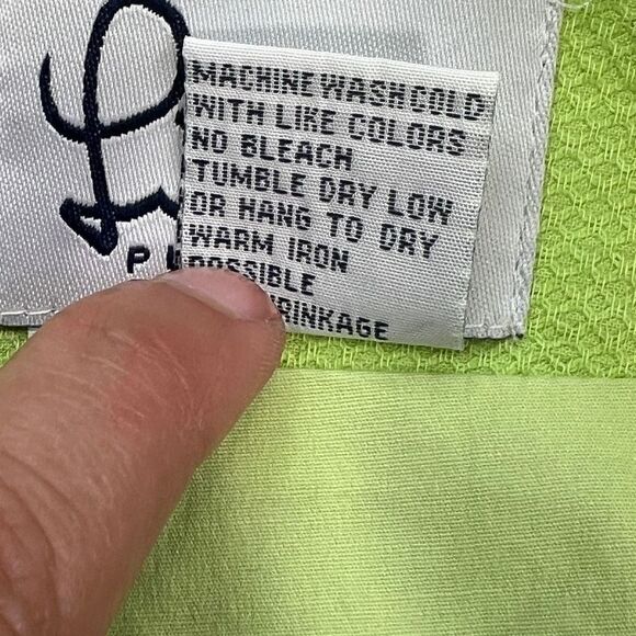 Lilly Pulitzer Skort Women 6 Green Mini Back Zipper Embroidered Tennis Sports - Picture 7 of 10